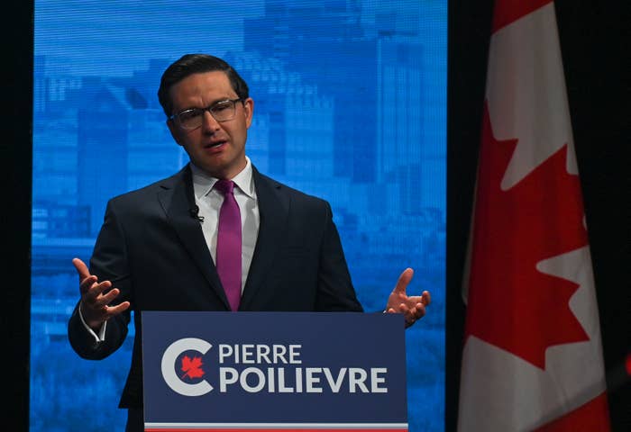 Conservative leader Pierre Poilievre