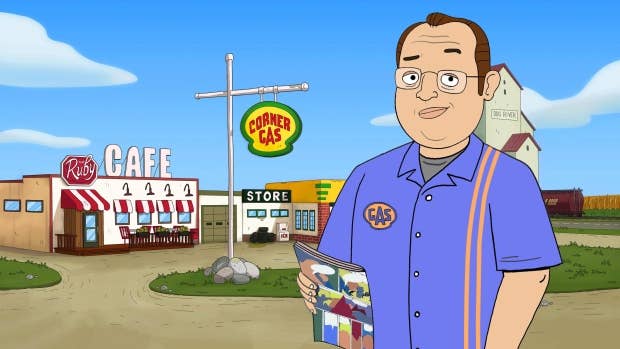 Corner Gas is being rebooted into an all new animated version to be broadcast on The Comedy Network