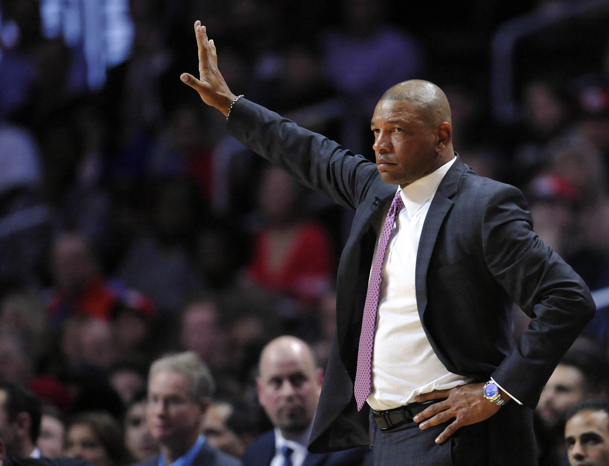 Doc Rivers Clippers Staples Center 2016