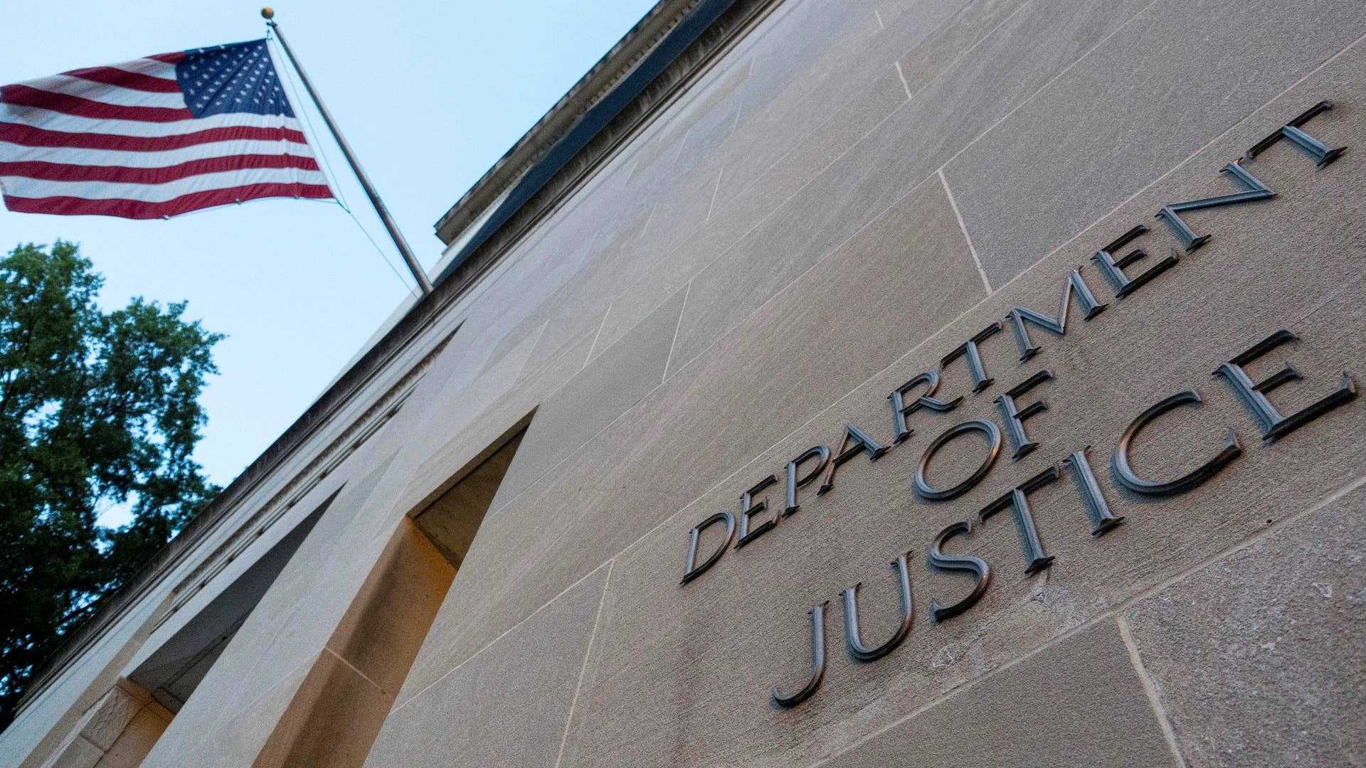 The U.S. Department of Justice building in Washington, D.C.