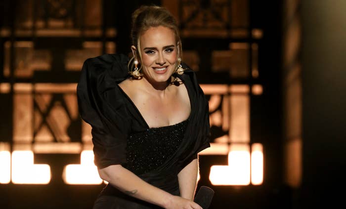 Adele performing on CBS&#x27; primetime special concert in 2021