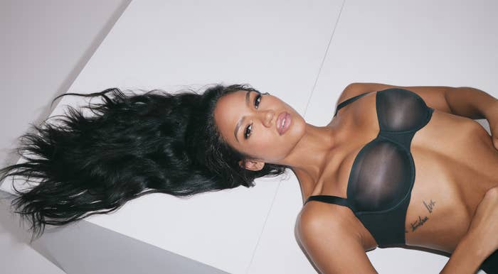 Cassie stars in Kim Kardashian and SKIM&#x27;s new bra campaign