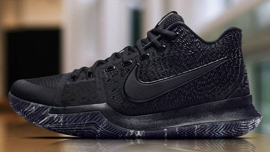 Nike Kyrie 3 Black Marble Release Date Profile 852395 005