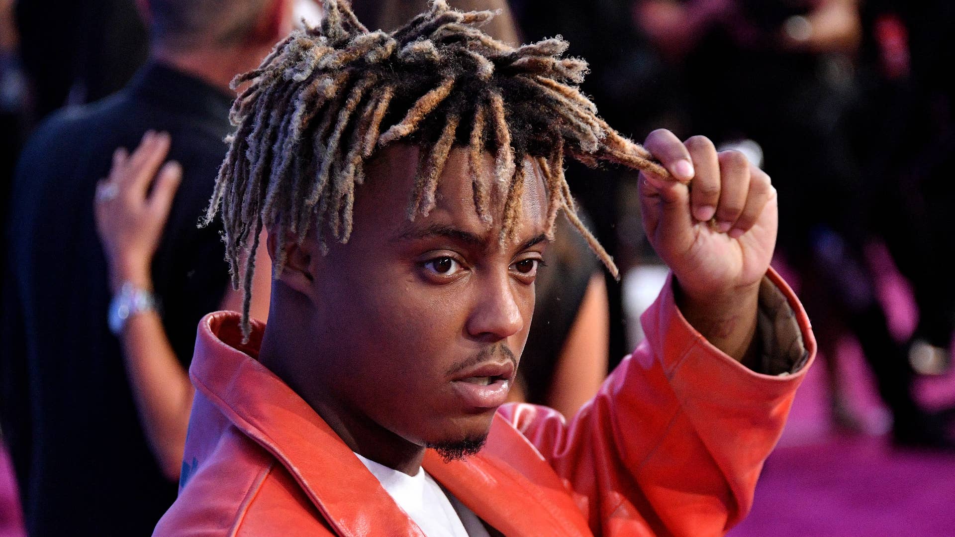 Juice Wrld photographed at the 2018 MTV Video Music Awards.