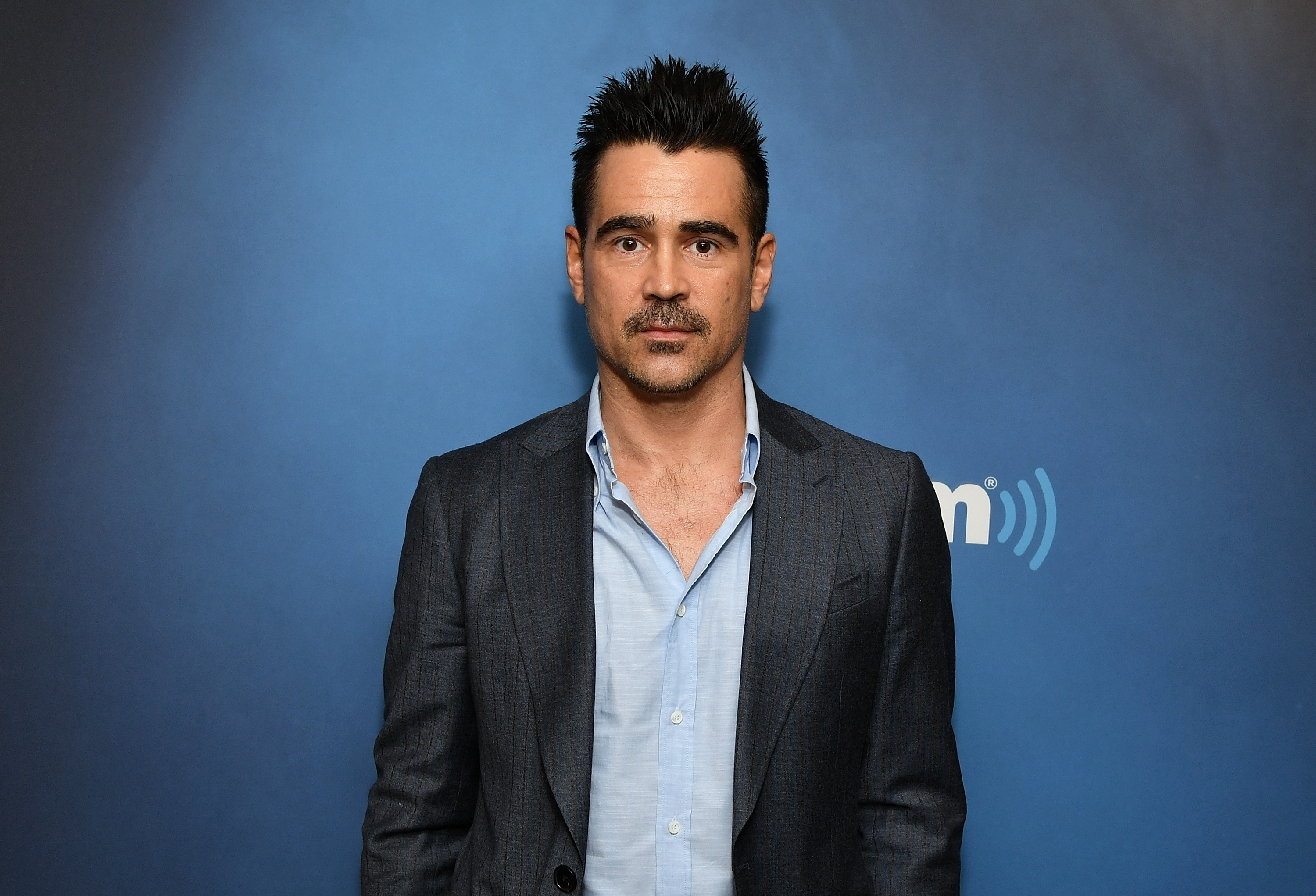 Colin Farrell visits Morning Mash Up at SiriusXM Studios