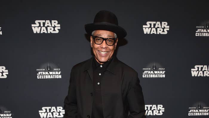 Giancarlo Esposito attends the panel for “The Mandalorian” series