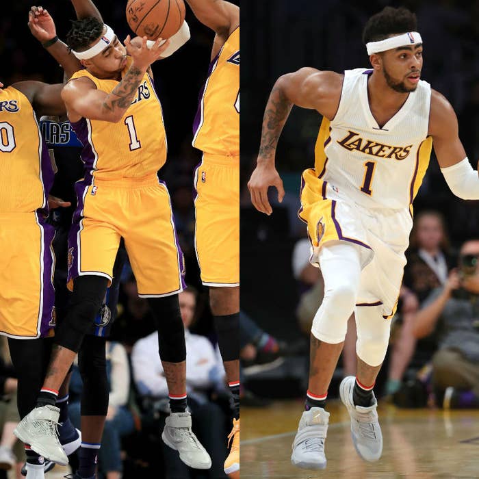 NBA #SoleWatch Power Rankings November 13, 2016: D&#x27;Angelo Russell