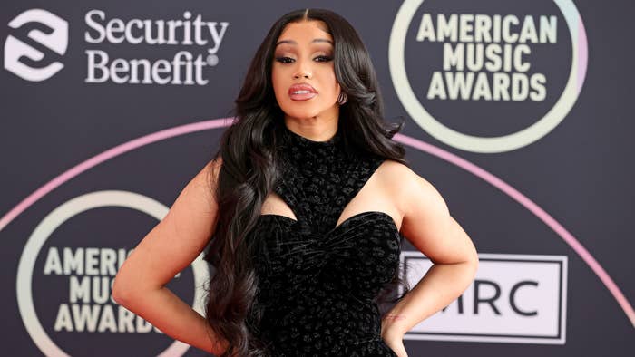 Cardi B at the American Music Awards