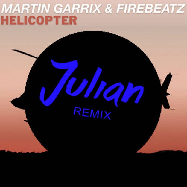Martin Garrix x Firebeatz Helicopter JULIAN Remix Art