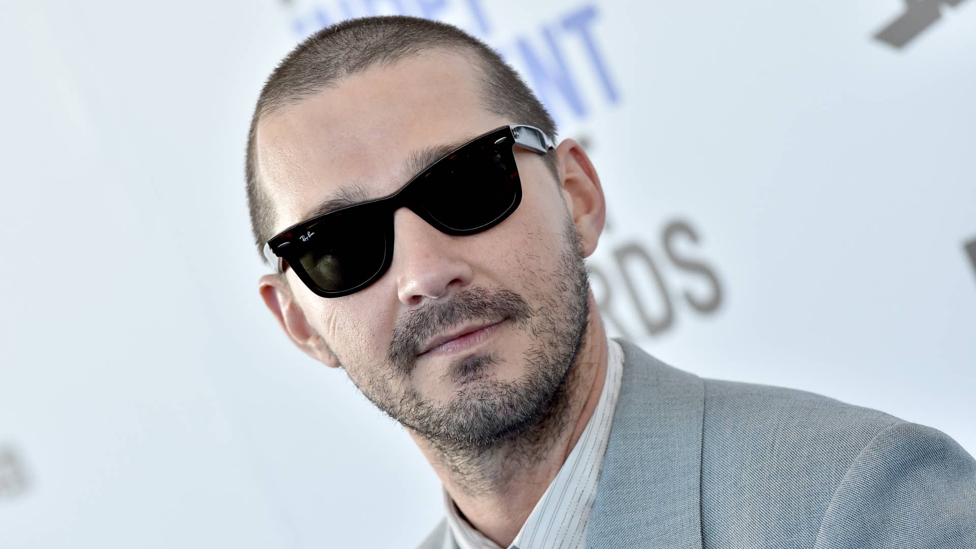 Shia LaBeouf attends the 2020 Film Independent Spirit Awards.