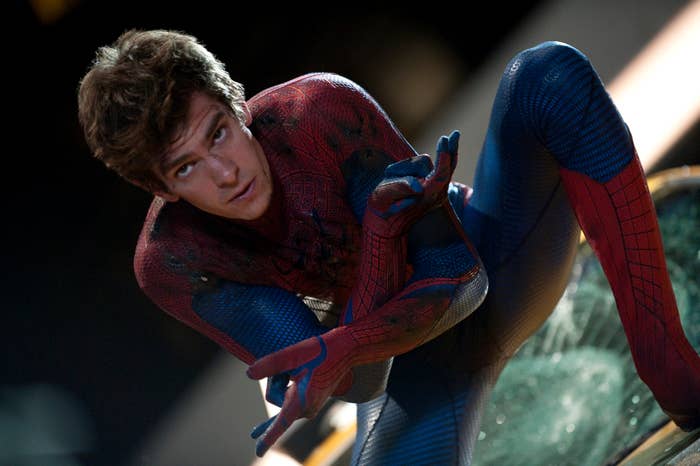 Andrew Garfield in The Amazing Spider Man (2012)