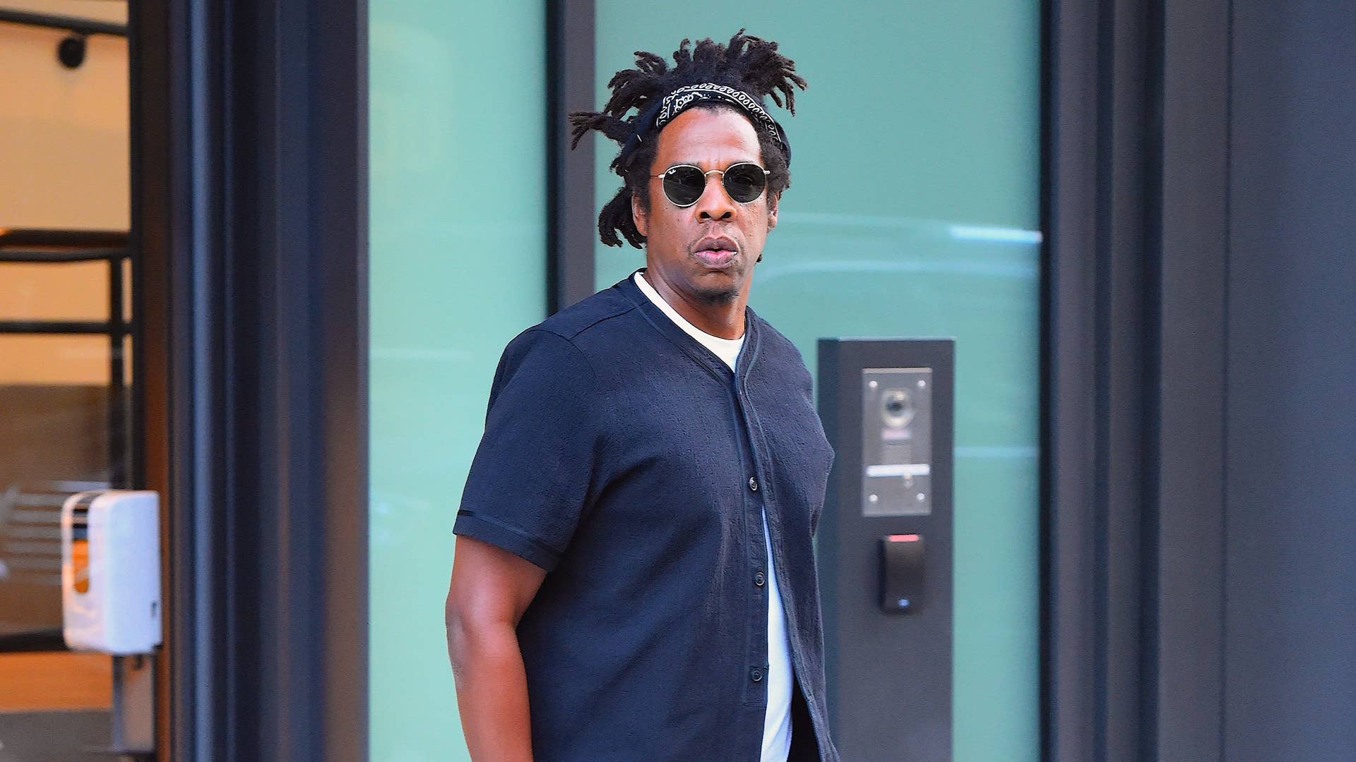 Jay-Z Captured in New York City