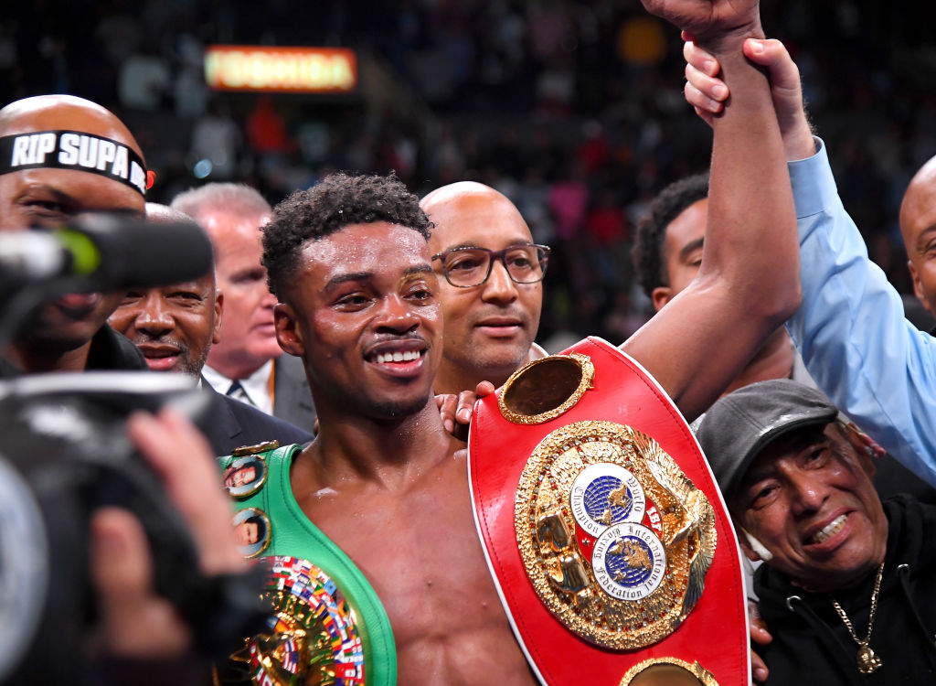 Errol Spence Belts Shawn Porter 2019 Getty