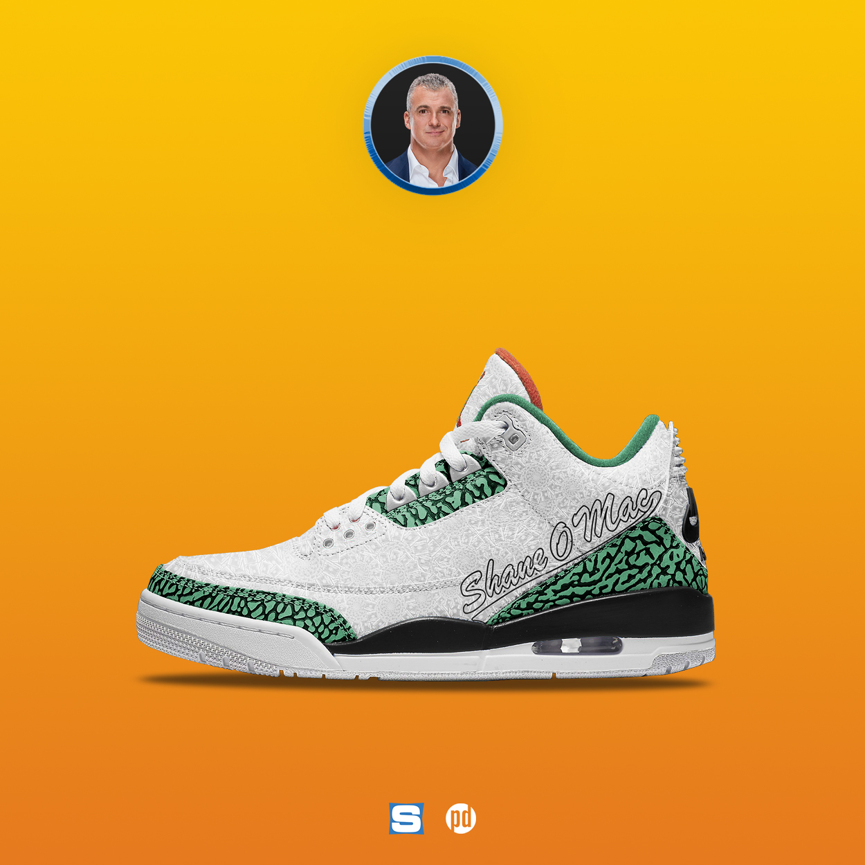 Shane McMahon x Air Jordan 3