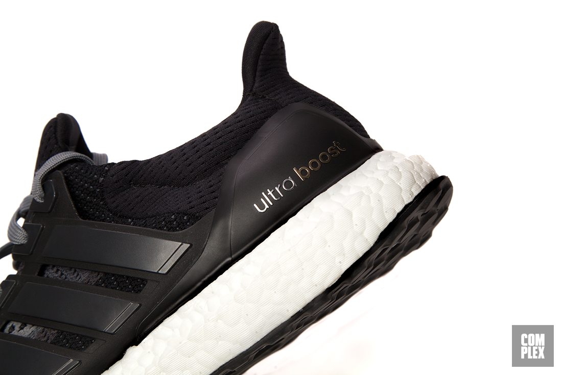 Adidas ultra boost hotsell black and white iverson