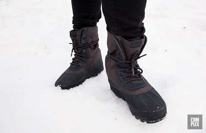 Jonas vs Yeezy: Our Intern Reviews the 950 Boots in a Blizzard ...