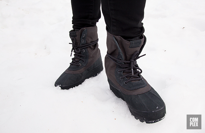 Jonas vs Yeezy: Our Intern Reviews the 950 Boots in a Blizzard | Complex