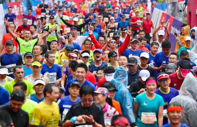 Chinese marathon cheating