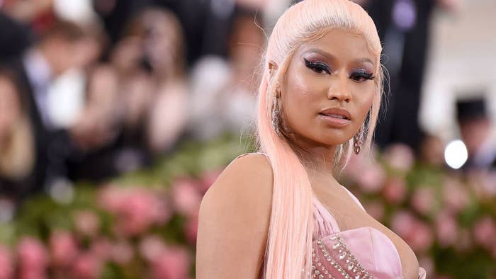 Nicki Minaj attends The 2019 Met Gala