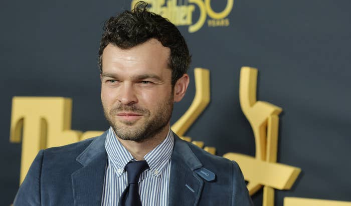 Alden Ehrenreich attends &#x27;The Godfather 50&#x27;