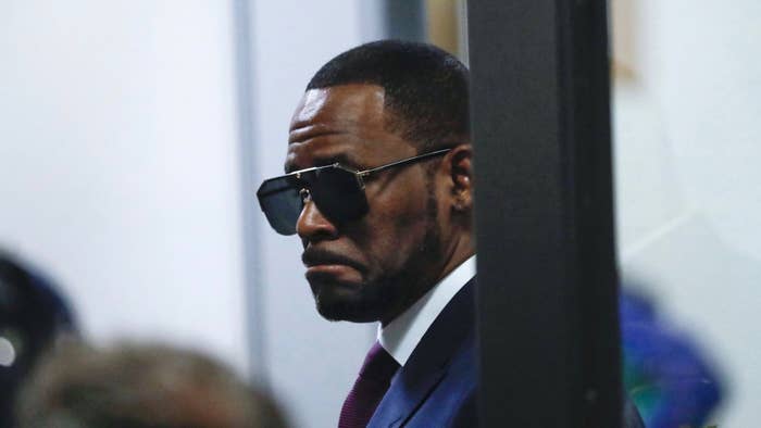 R. Kelly is seen at the Daley Center in Chicago