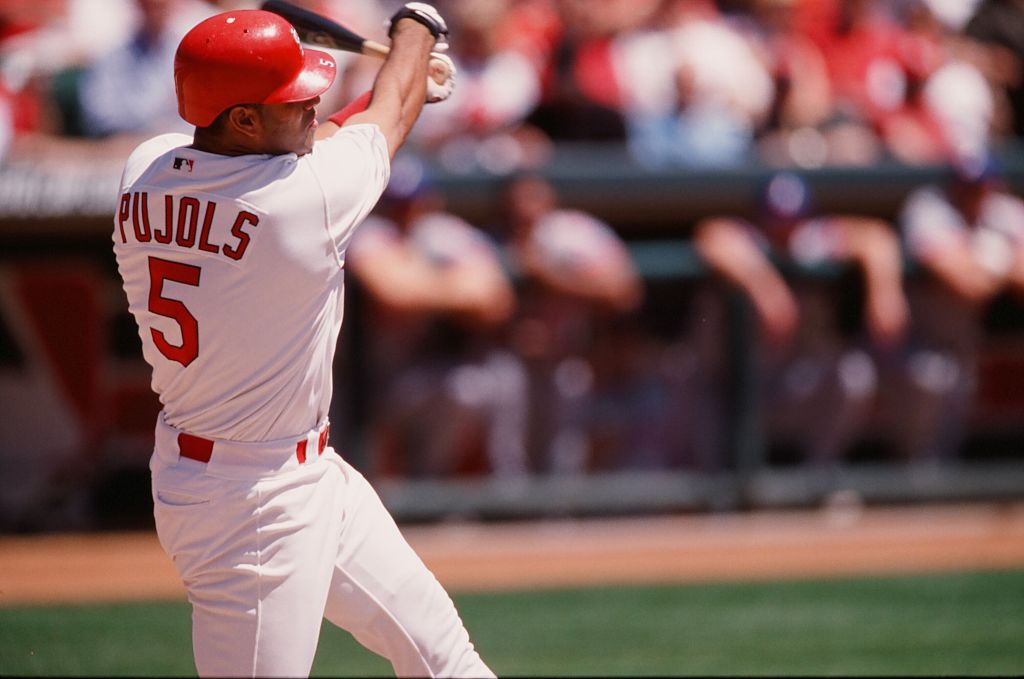 Albert Pujols Cardinals Expos 2001