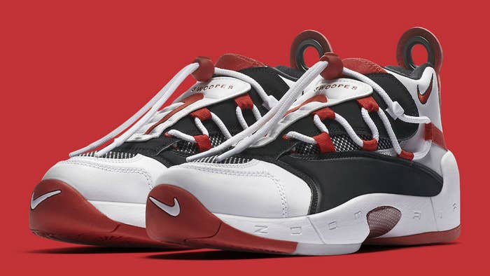 Nike Air Swoopes 2 II White Red Release Date 917592 100 Pair