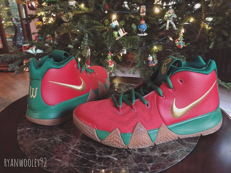 Kyrie 4 christmas shoes Clearance
