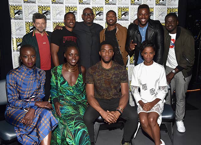 The Cast of &#x27;Black Panther&#x27; at San Diego Comic Con 2017