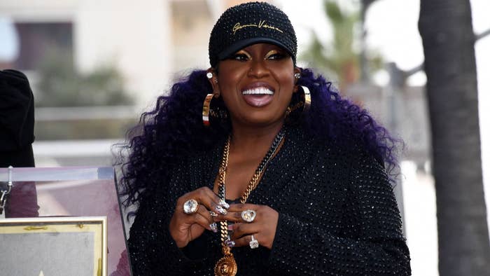 Missy Elliott at Hollywood Walk of Fame