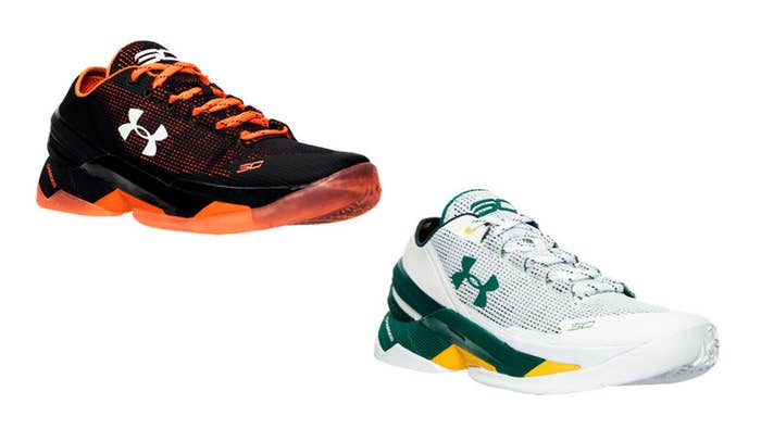 Under Armour Curry Two Low Giants &amp; As