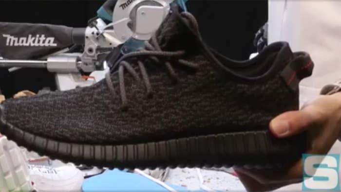 Watch Us Cut Open Yeezy Boosts and Other Sneakers With an Electric Saw ...