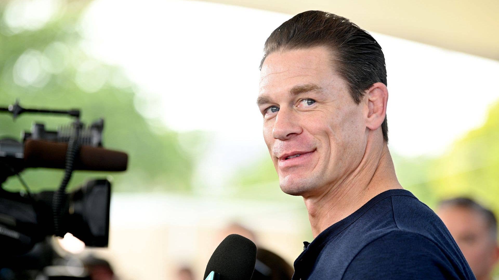 John Cena interview photo.