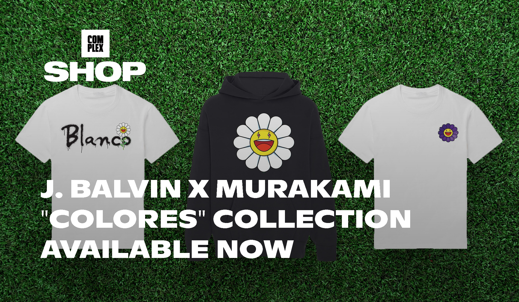 J. Balvin x Murakami “Colores” Merch Is Available Now | Complex
