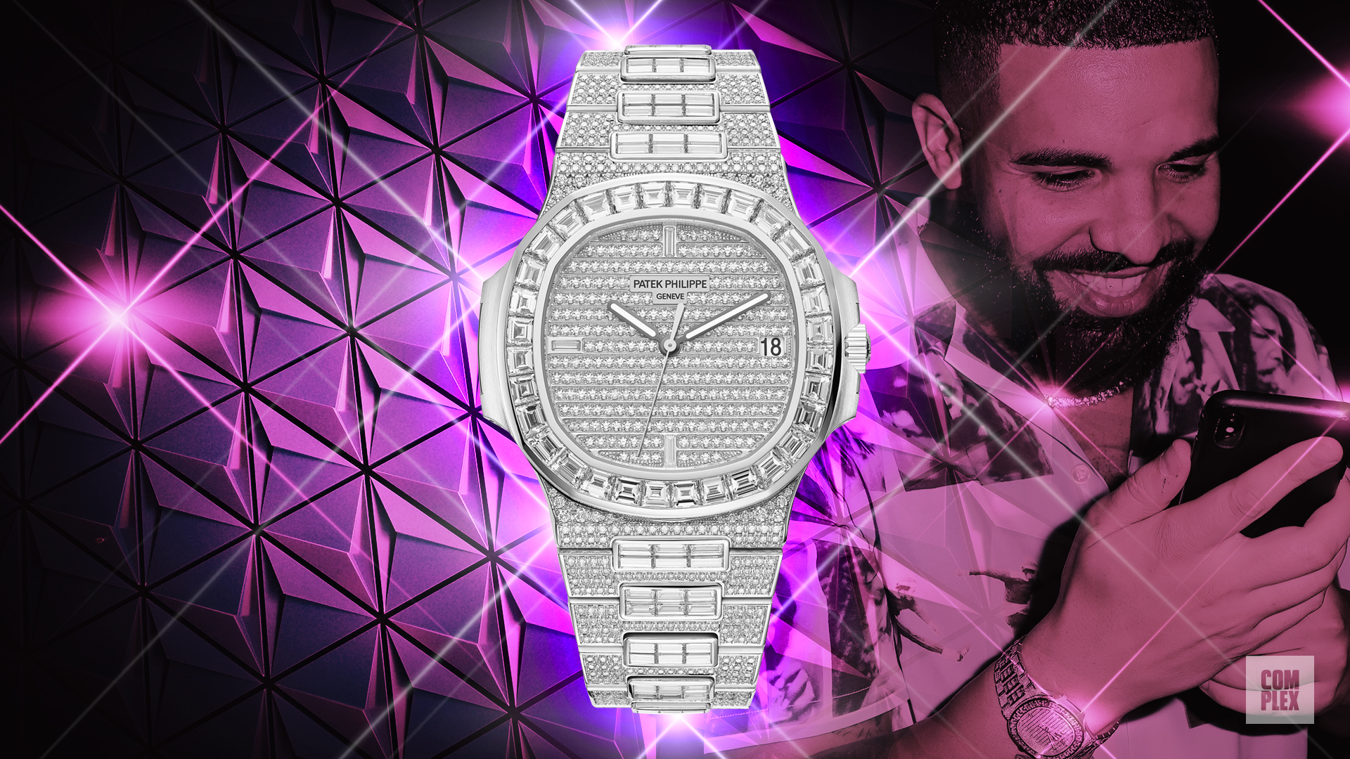 Amazon.com: CdyBox Men Hip Hop Watch with Roman Scale Calendar Crystal  Rhinestone Watches Stainless Steel Iced-Out Wrist Watch Wholesale 3 Pack :  Clothing, Shoes & Jewelry