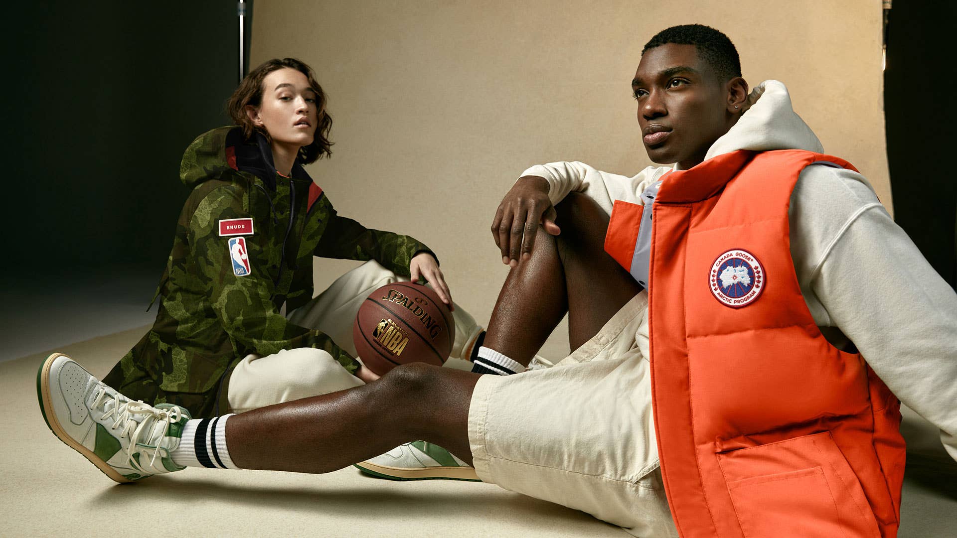 Canada Goose collection with Rhude and NBA