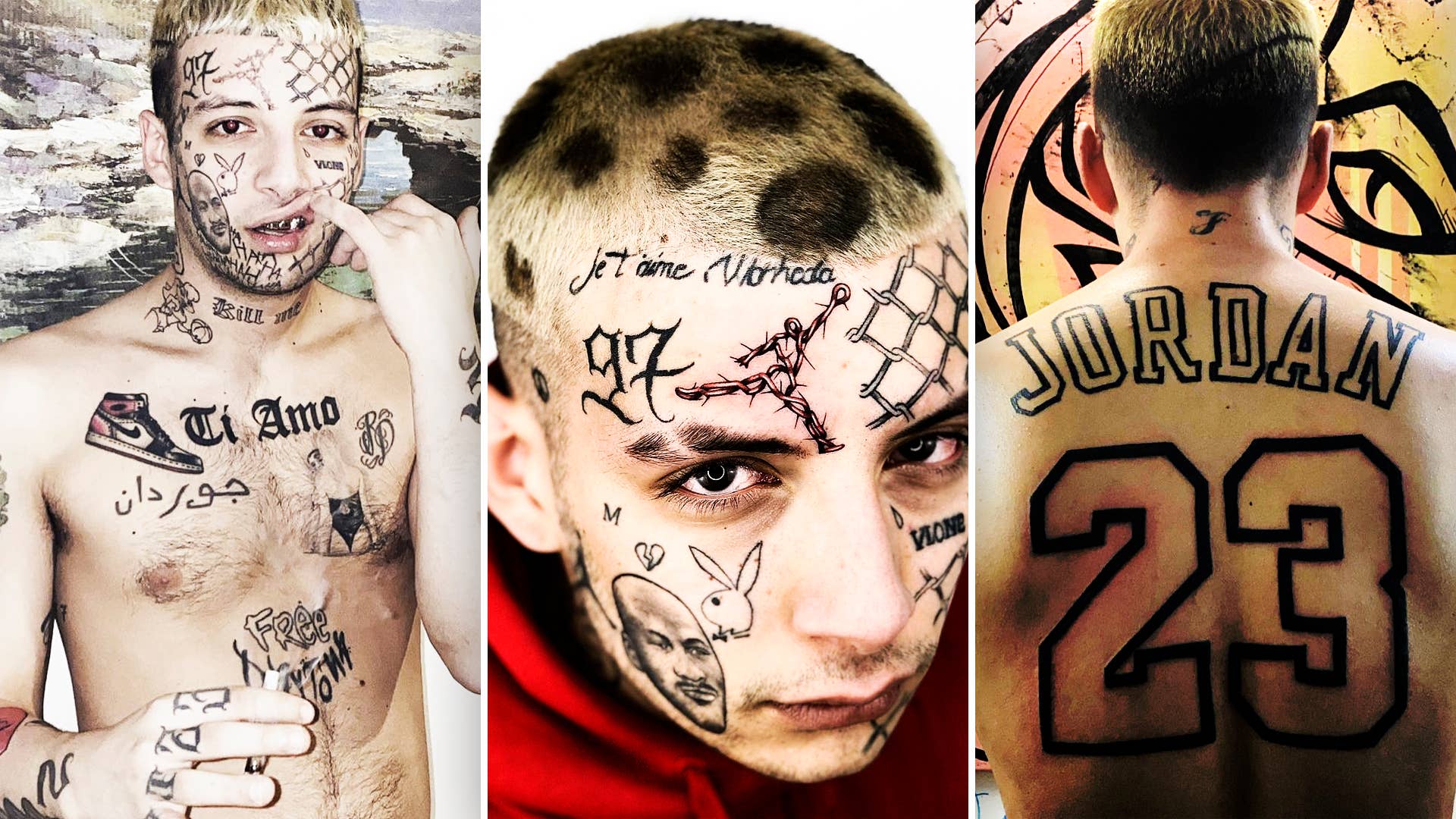 Rapper With Lots Of Tattoos Rapper, HD wallpaper