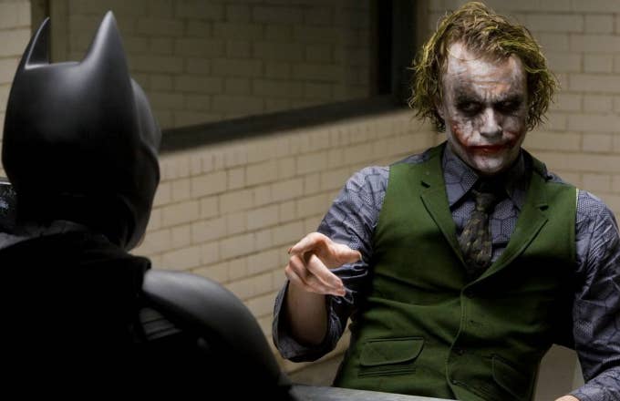 Heath Ledger in 'Dark Knight'