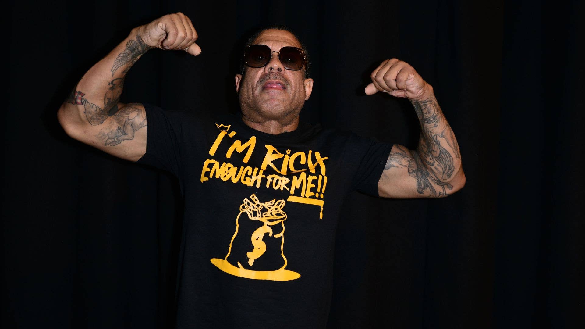 Benzino attends the Celebrity Boxing Weigh In