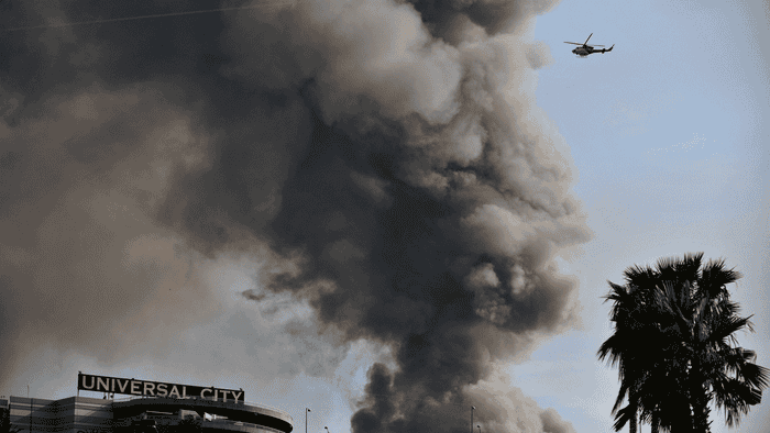 Universal Studios warehouse fire