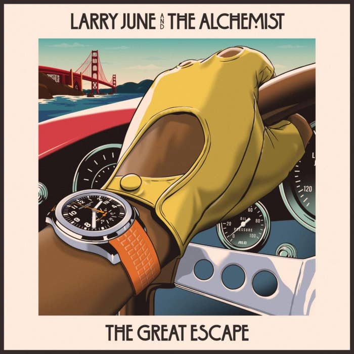 Larry and Alchemist Cover Art for New Album