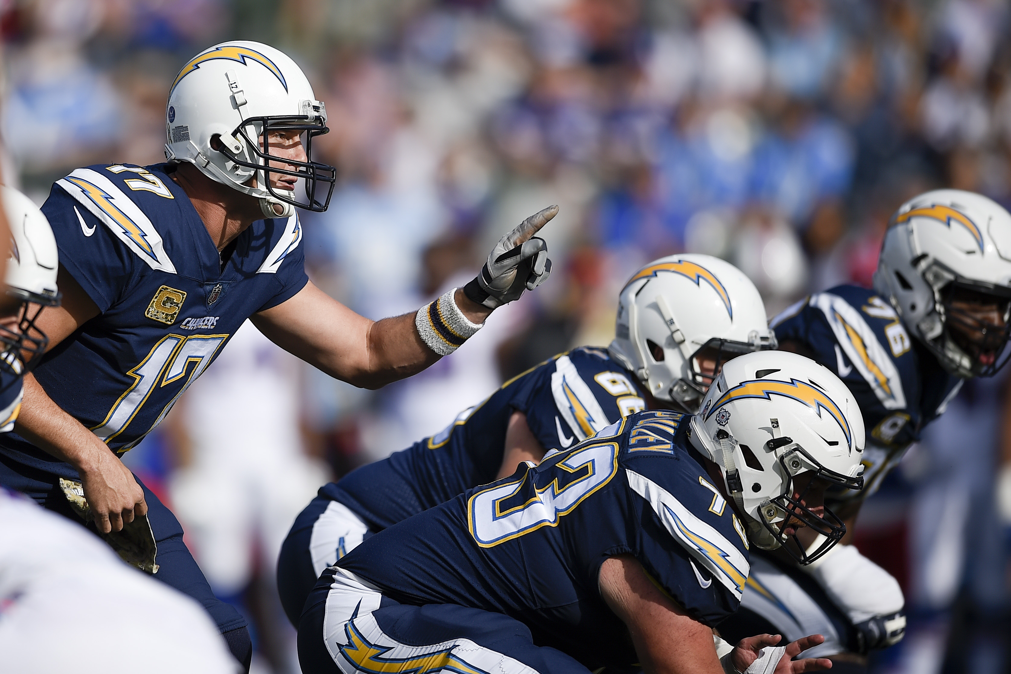 Philip Rivers Chargers Bills 2017