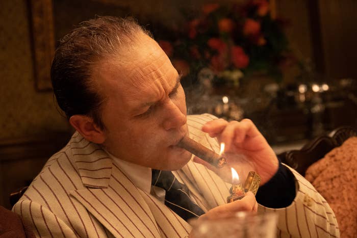 Tom Hardy as Al Capone in &#x27;Capone&#x27;
