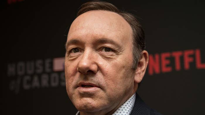 Kevin Spacey attends &#x27;House of Cards&#x27; premiere screening.