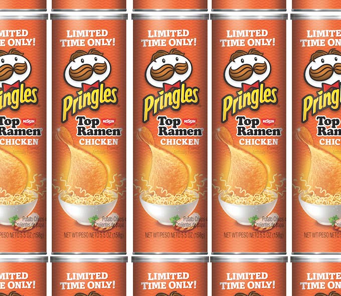Pringles Top Ramen Flavor