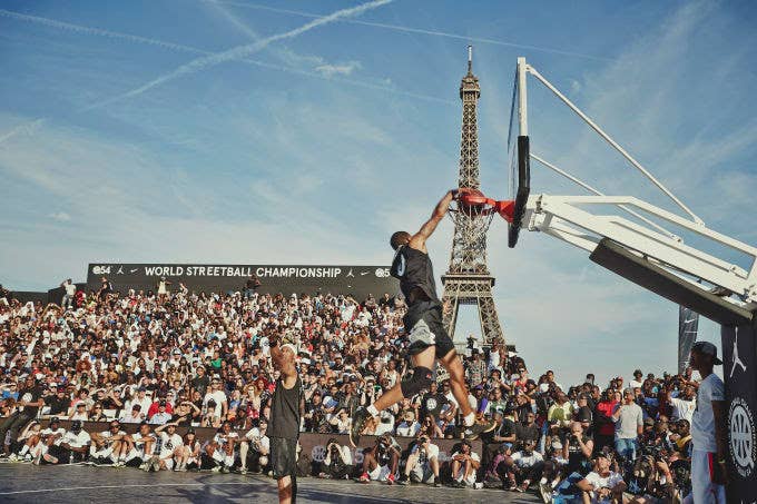 Jordan Quai 54 World Streetball Championships in Paris, July 2017