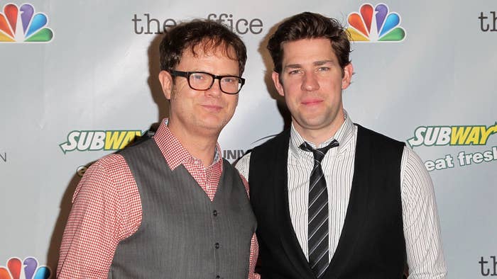 John Krasinksi and Rainn Wilson