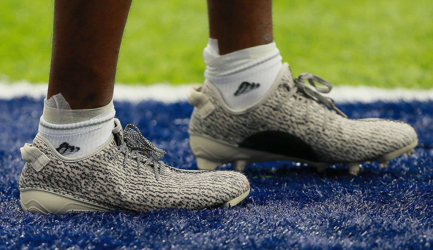 DeAndre Hopkins Plays in adidas Yeezy Cleats Game