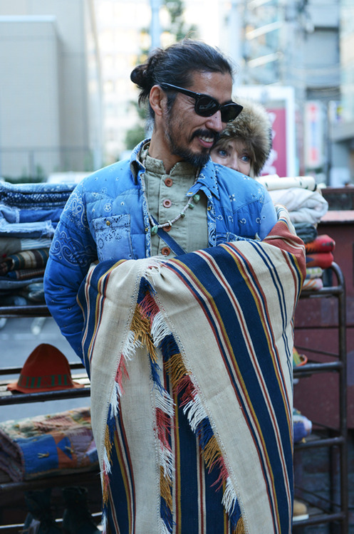 Tommy Ton Shoots Visvim's Indigo Camping Trailer | Complex