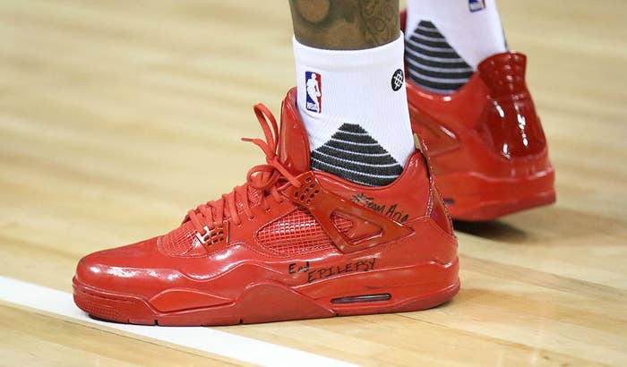 DeMarcus Cousins Wears Custom Sneakers for Epilepsy Awareness